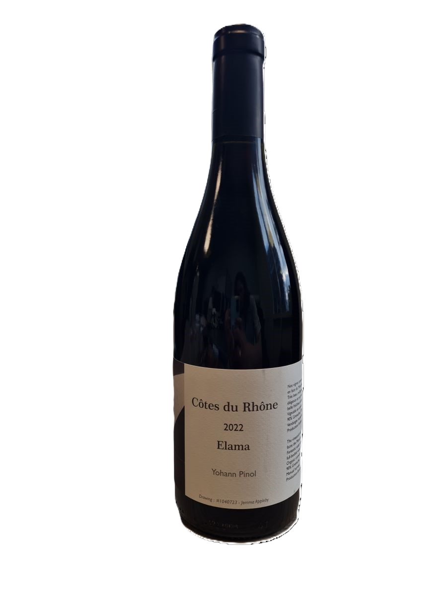 2023 'Elama' Côtes du Rhône, Yohann Pinol