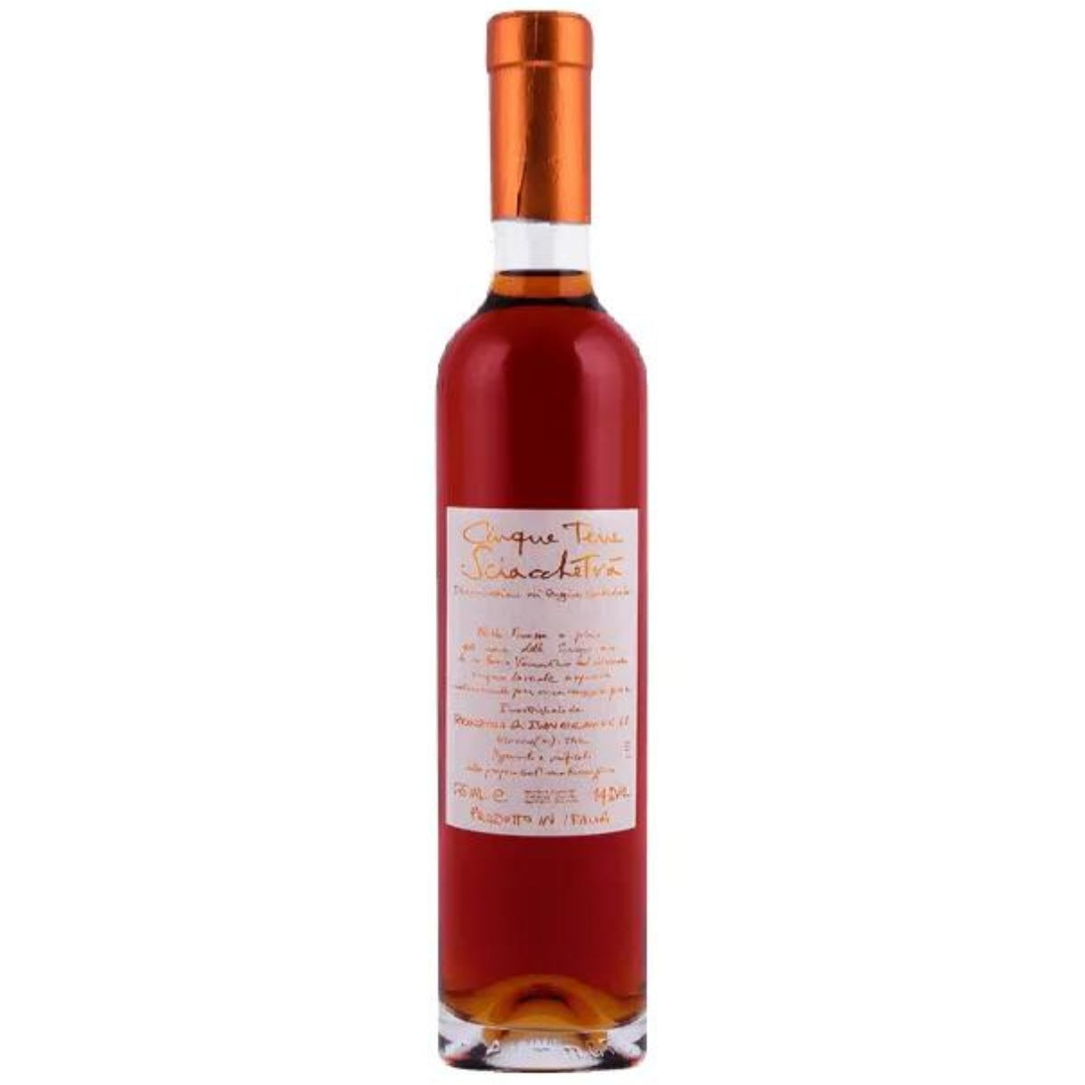 Sweet wine, Italy, Liguria, Albarola, Bosco, Vermentino, Organic 2019 Cinque Terre Sciacchetra DOC, Terenzuola (375ml)