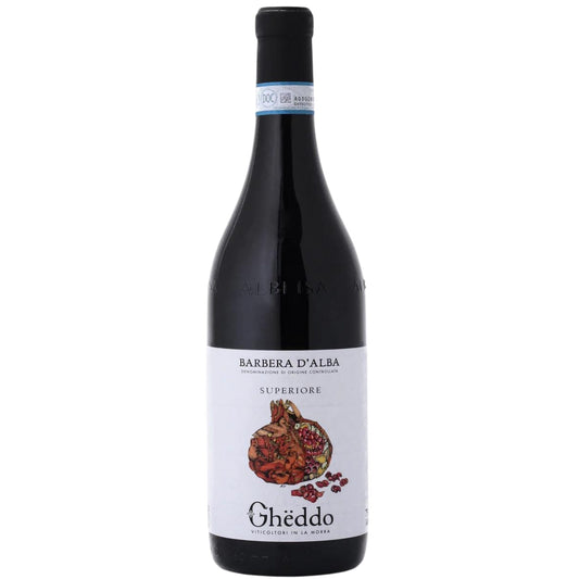 Red wine, Italy, Piedmont, Barbera 2021 Barbera d'Alba DOC Superiore, Gheddo